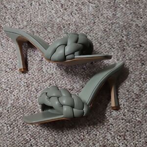 Sage Green Rope Sandals